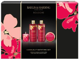 Kosmetická sada Baylis & Harding Boudoire – třešňový květ, 4 ks – Kosmetické sady