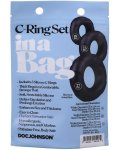 Sada širokých erekčních kroužků C-Ring Set in a Bag