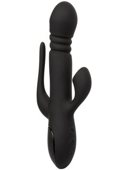 Trojitý přirážecí vibrátor se sáním klitorisu Triple Euphoria – Přirážecí vibrátory