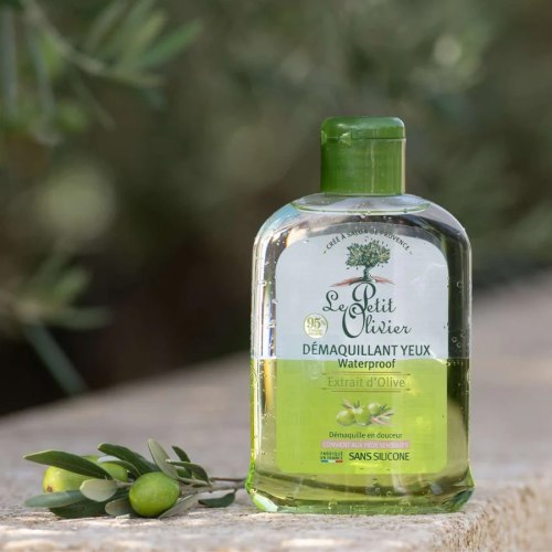 Odličovač voděodolného líčení očí  Le Petit Olivier – olivový olej, 125 ml