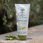 Tělový peeling Le Petit Olivier – olivy, 200 ml
