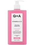 Sprchový olej s vitamínem A, C a E Q+A, 250 ml