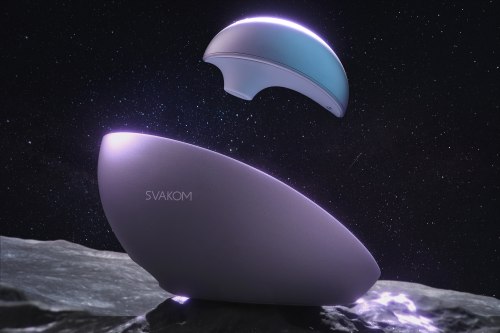 Pulzační stimulátor klitorisu s projekcí hvězdné oblohy Svakom Pulse Galaxie