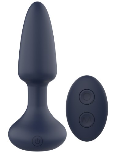 Vibrační anální kolíky: Vibrační kolík s rotačními perličkami a dálkovým ovladačem Startroopers Venus