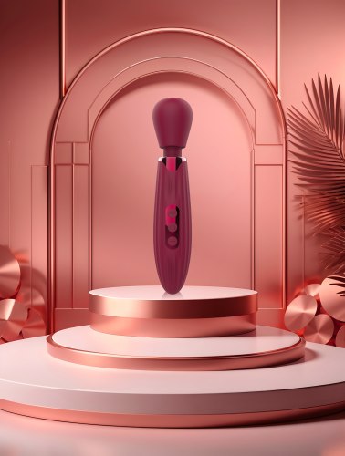 Masážní hlavice Glam Wand Vibrator Purple