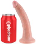 Realistické dildo s přísavkou King Cock 7"