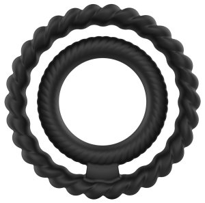 Dvojitý erekční kroužek Dual Ring – Nevibrační erekční kroužky