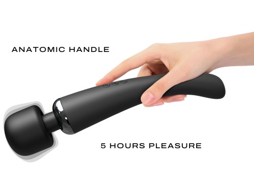 Masážní hlavice Megawand Black