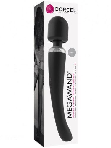 Masážní hlavice Megawand Black