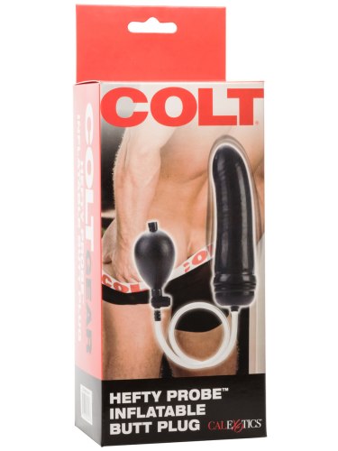 Nafukovací latexový anální kolík COLT Hefty Probe Inflatable Butt Plug