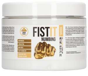Znecitlivující vodní lubrikační gel FIST IT Numbing, 500 ml – Lubrikační gely a krémy na fisting