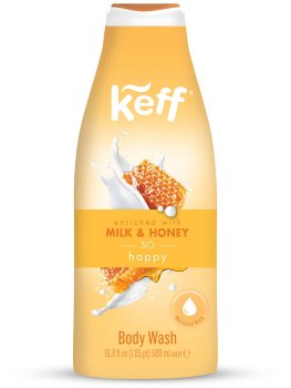 Sprchový gel Keff – mléko a med – Sprchové gely