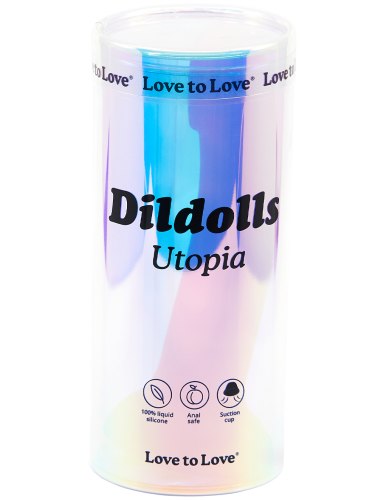 Silikonové dildo s přísavkou Dildolls Utopia