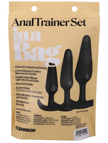 Sada análních kolíků Anal Trainer Set in a Bag