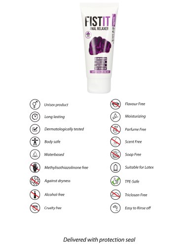 Anální vodní lubrikační gel FIST IT Anal Relaxer, 100 ml