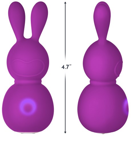 Vibrátor na klitoris Bunny Massager Purple
