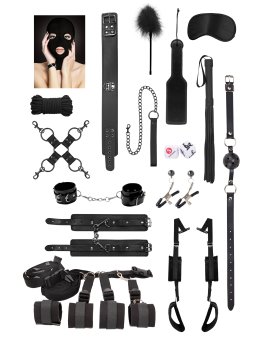 BDSM sada Ouch! Advanced Bondage Kit – Bondage sady a postroje pro důkladné svázání