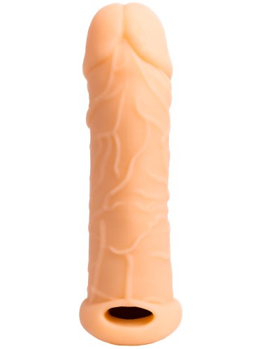 Prodlužovací návlek na penis Extra Size Real Bubbles