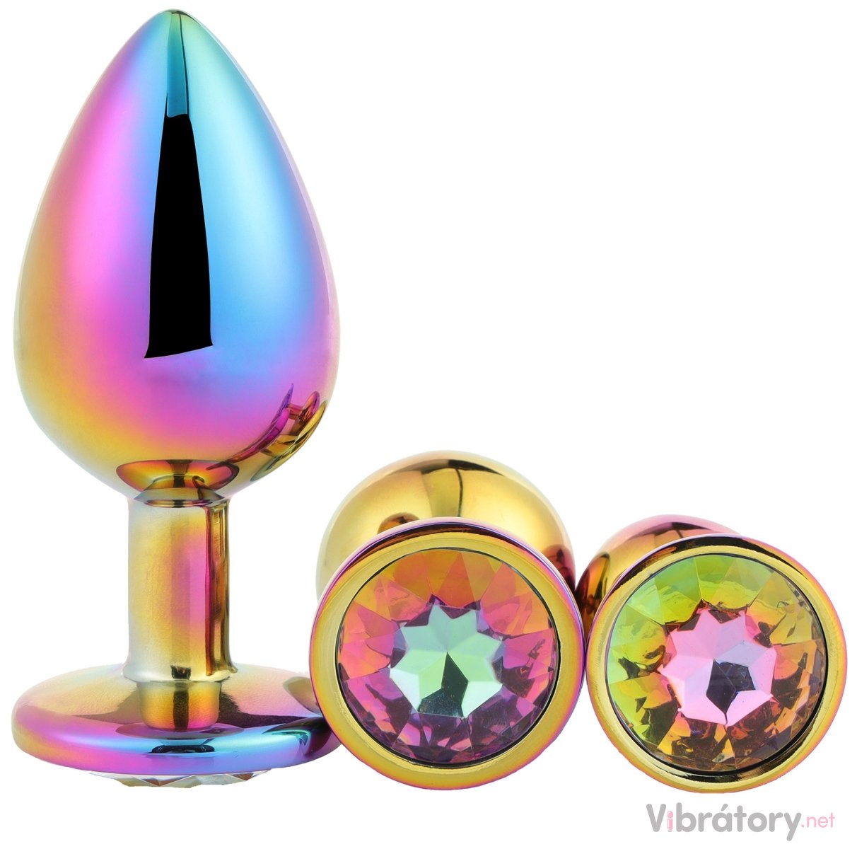 Dream Toys Gleaming Love Plug Multicolour Set