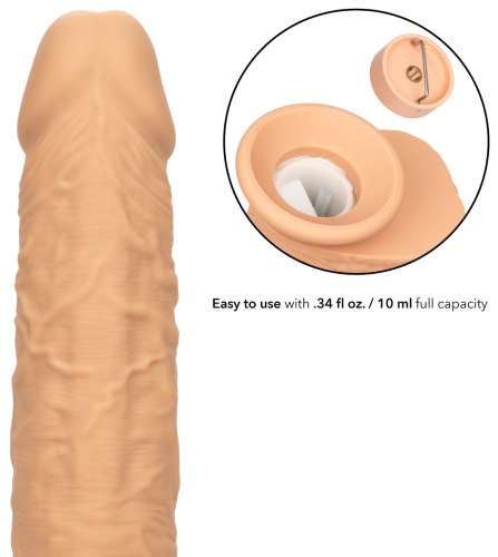 Realistický stříkací vibrátor s přísavkou Squirting Fuck Stick