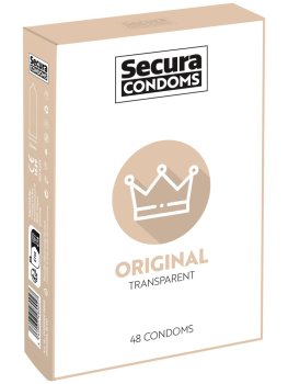 Kondomy Secura Original, 48 ks – Klasické kondomy