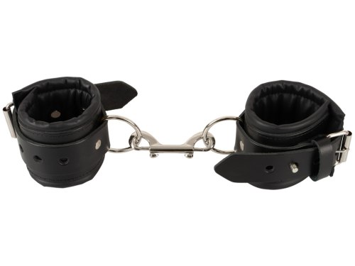 Uzamykatelná kožená pouta na ruce ZADO