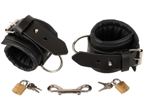 Uzamykatelná kožená pouta na ruce ZADO