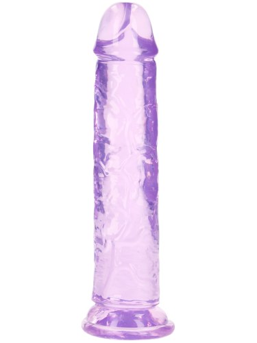 Realistické dildo s přísavkou RealRock 8", fialové