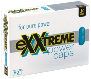 Tablety pro zlepšení erekce Exxtreme Power Caps, 10 ks – Prášky na erekci