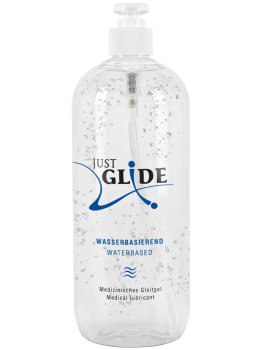 Vodní lubrikační gel Just Glide, 1 l – Lubrikační gely na vodní bázi