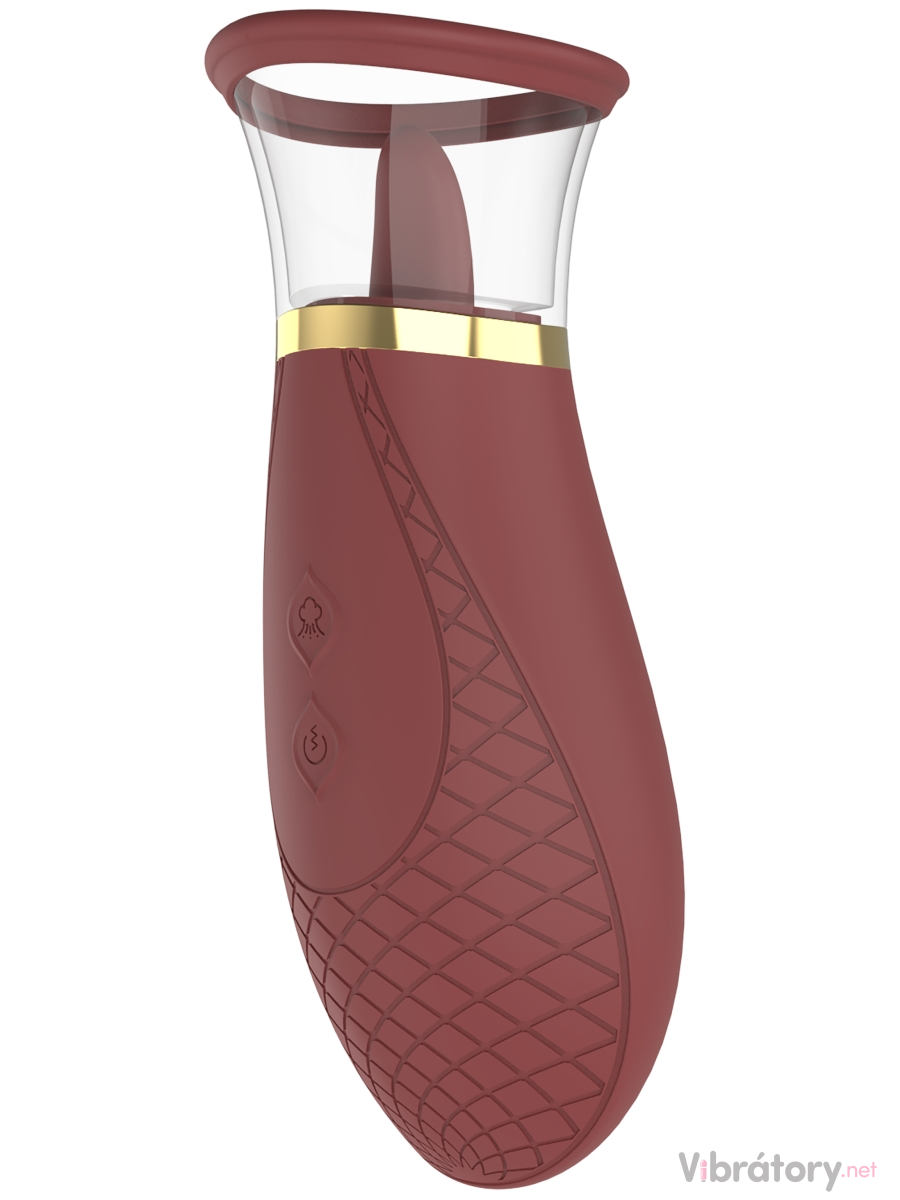 Sací stimulátor klitorisu s jazýčkem Roxy