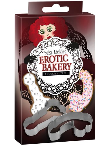 Vykrajovátka ve tvaru penisů Erotic Bakery, 2 ks