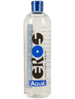 Vodní lubrikační gel EROS Aqua, 500 ml – Lubrikační gely na vodní bázi