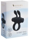 Vibrační erekční kroužek Rabbit Ring Black