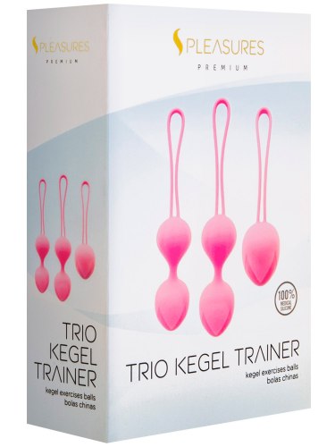 Sada venušiných kuliček Trio Kegel Trainer