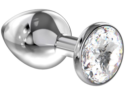 Anální kolík se šperkem Diamond Sparkle Large, různé barvy