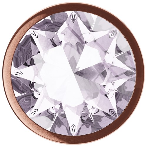 Anální kolík se šperkem Diamond Shine L, různé barvy