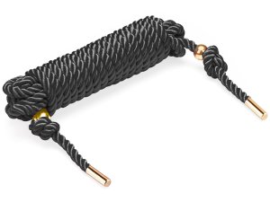 Lano na bondage Shibari Rope Black, 5 m – Bondage lana na vzrušující svazování