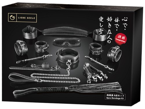 Bondage sada Temptation, 8 ks