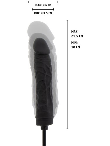 Nafukovací realistické dildo Inflatable Dong Advanced