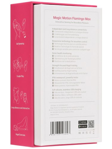 Vibrační vajíčko Flamingo Max Pink