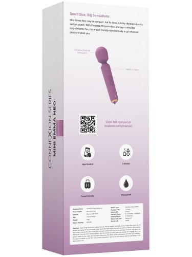 Malá interaktivní masážní hlavice Svakom Mini Emma Neo