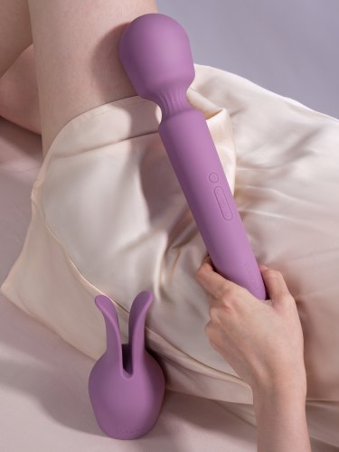 Interaktivní hřejivá masážní hlavice + 1 nástavec Svakom Emma Neo 2