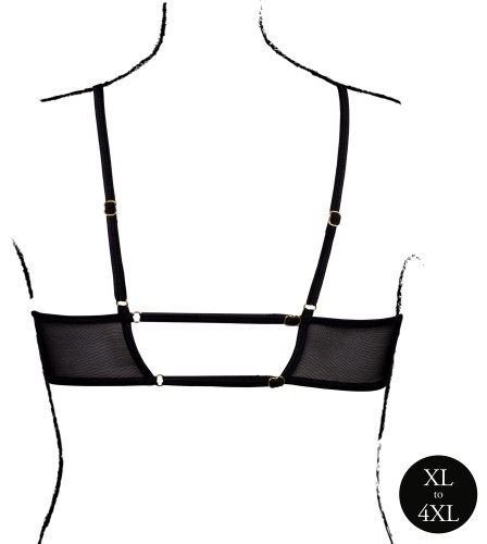 Síťovaná podprsenka Le Désir Amour, plus size