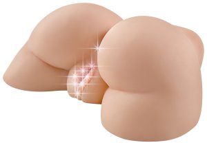 Zadeček - vibrační masturbátor Bad Girl Vibrating Ass – Realistická torza pro muže i ženy
