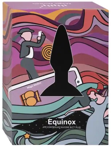 Vibrační anální kolík s přísavkou Equinox