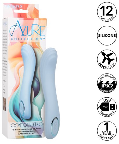 Vibrátor AZURE Contoured G