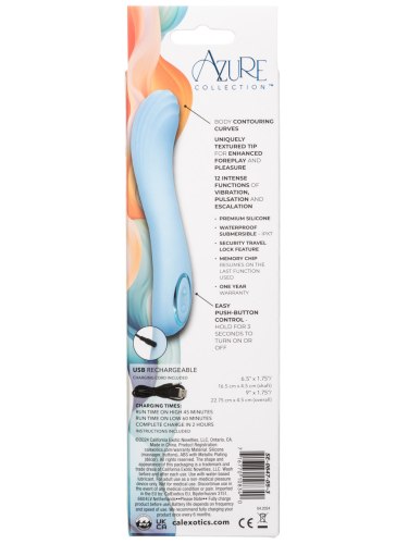 Vibrátor AZURE Contoured G
