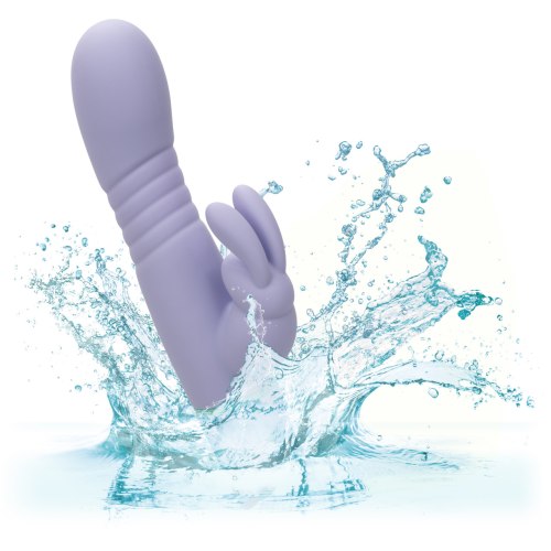 Přirážecí vibrátor s králíčkem Thrusting Bunny