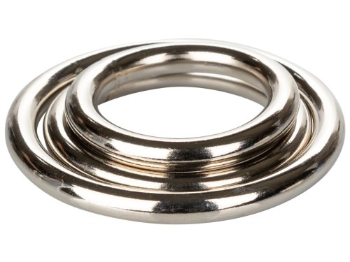 Sada kovových erekčních kroužků Silver Ring Set, 3 ks